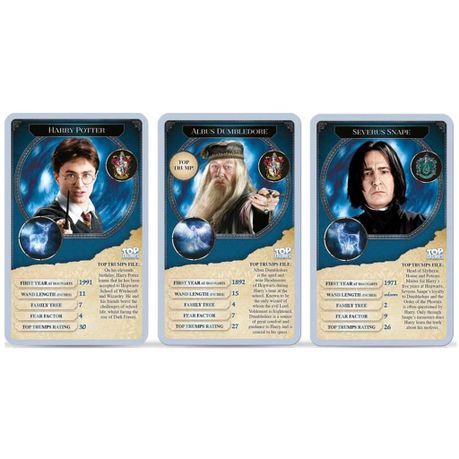 Can you get 5 Wizards Top Trumps Harry Potter Match witches or creatures? 