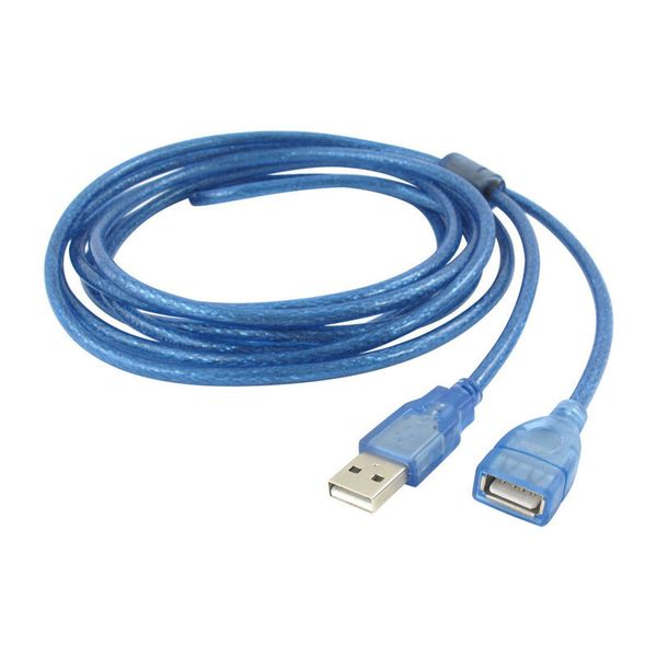 Extension Cable USB 2.0 USB-A Male to USB-A Female 1.5 Meter-Blue
