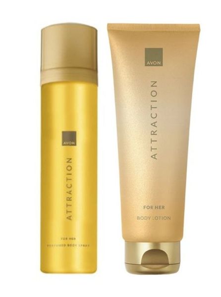 Attraction for Her Body Lotion &amp; Perfumed Body Spray