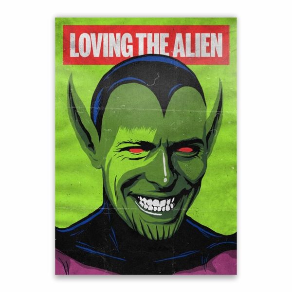 Loving The Alien Poster - A1