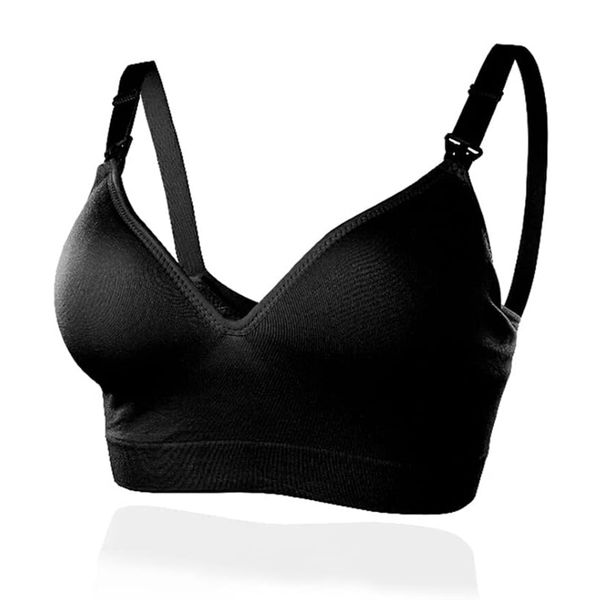 Nursing Bra Seamless Maternity Bra Without Underwire Comfort Nursing Bra