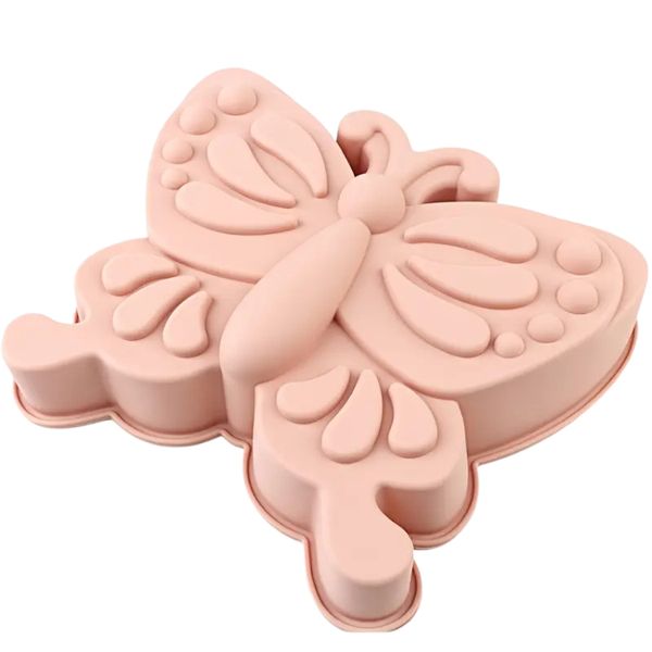 Butterfly Cake Mold - Pale Pink
