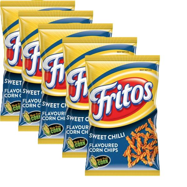 Simba Sweet Chilli Fritos - 5 x 120g