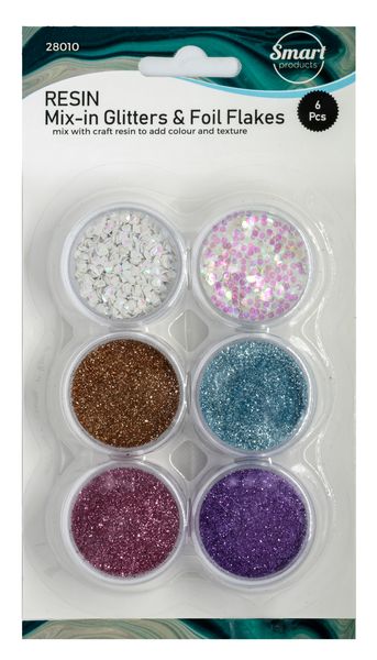 Resin Mix-In Glitter &amp; Foil Flakes