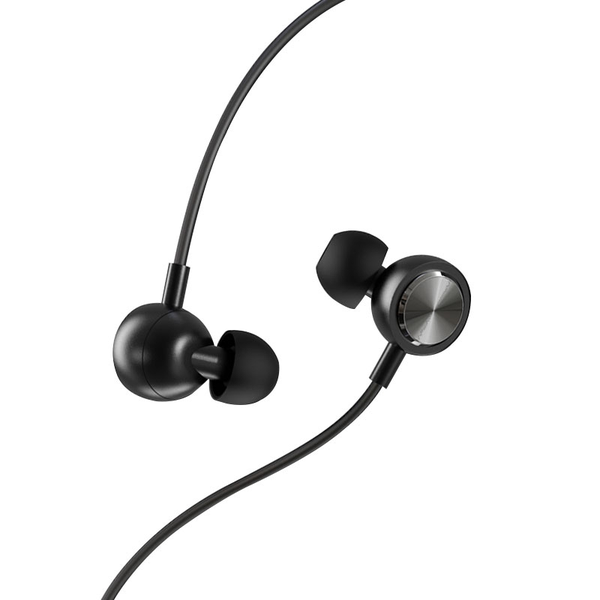 Proda High Quality Sound In-Ear Wired Earphone - Black