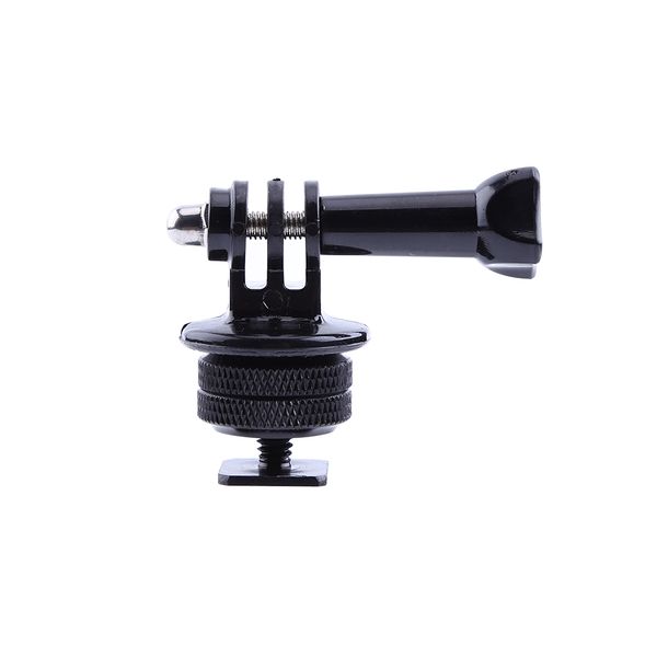 Black 1/4" Hot Shoe Adapter Set For Go Pro Hero 2/3/3+/4