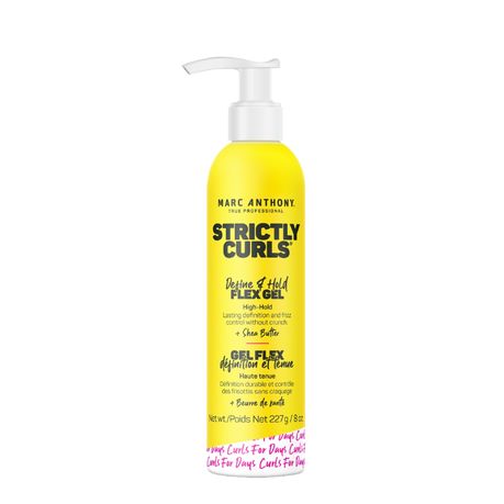 Marc Anthony Strictly Curls Define & Hold Flex Gel 227ml (Med-Course Curls) Image