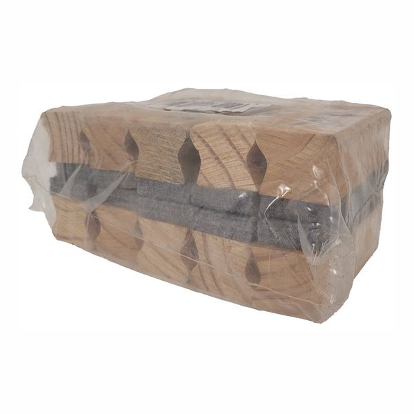 Chalk Board Wood Duster (95x35mm - Pack of 10 - Grey) Set of 4