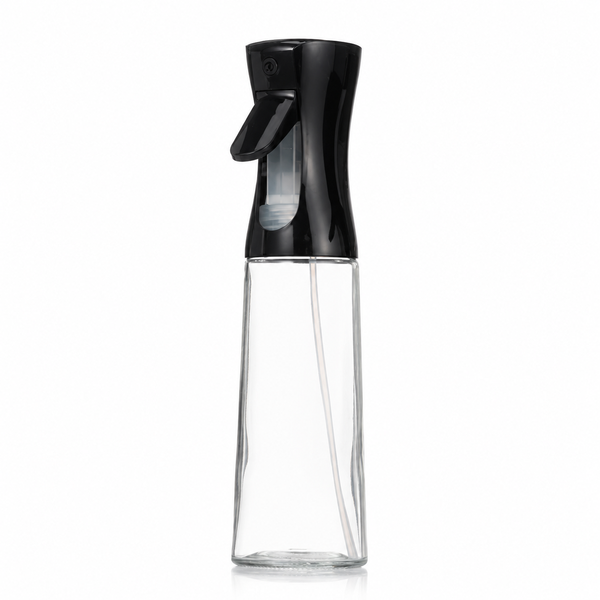 Oil Sprayer Bottle with Wide-Mouth Glass Refill &amp; Measured Fine Mist Spray