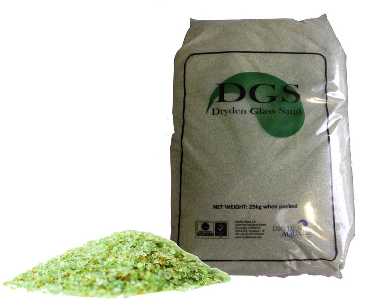 DGS (Grade 2) Glass Filter Media - 25kg, 0.8- 2.5 mm
