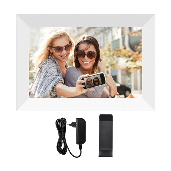 Digital Picture Frame 10.1 Inch 32Gb Wifi Photo Frame B Us Plug
