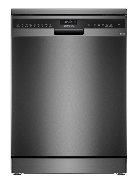 Siemens 13 Place iQ500 Dishwasher Anti-fingerprint Brushed Black steel