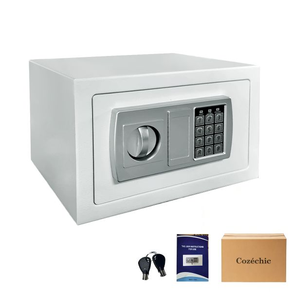 Cozéchic - Digital Safe Box Security Lock Box Money Box with App Alarm