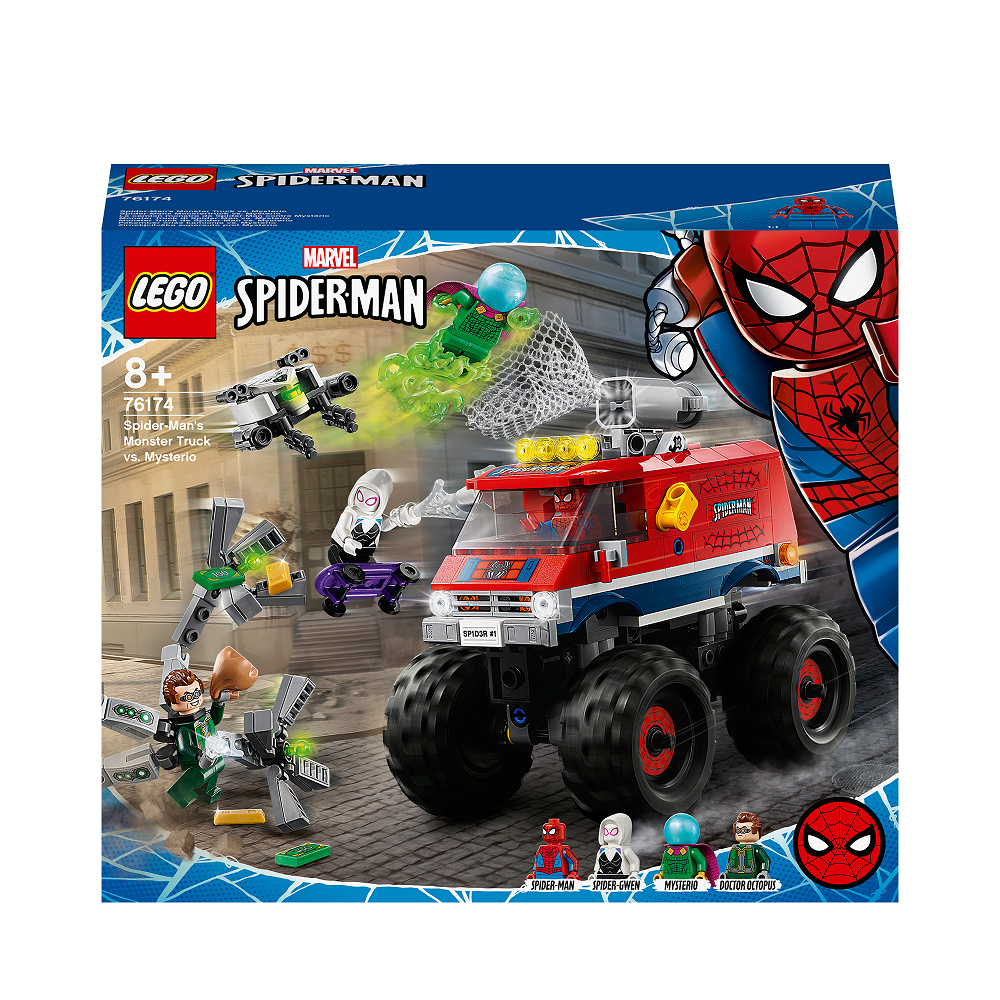 LEGO® Marvel Spider-Man Monster Truck Mysterio Toy 76174 | Buy Online ...