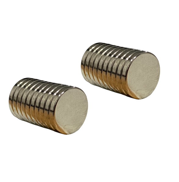 Neodymium Disc Magnets - 10mm x 1.5mm - Pack of 25