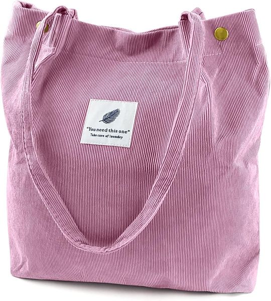 Corduroy Tote Bag