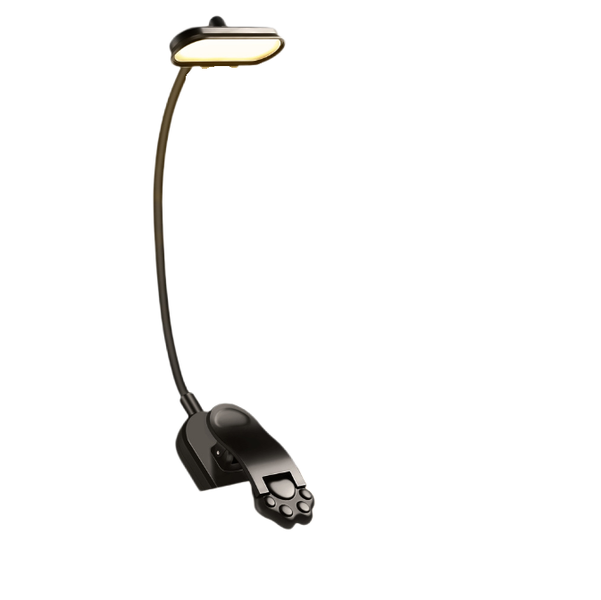 Reading Lamp, 3 Lighting Modes, 360-Degree Adjustable, Black