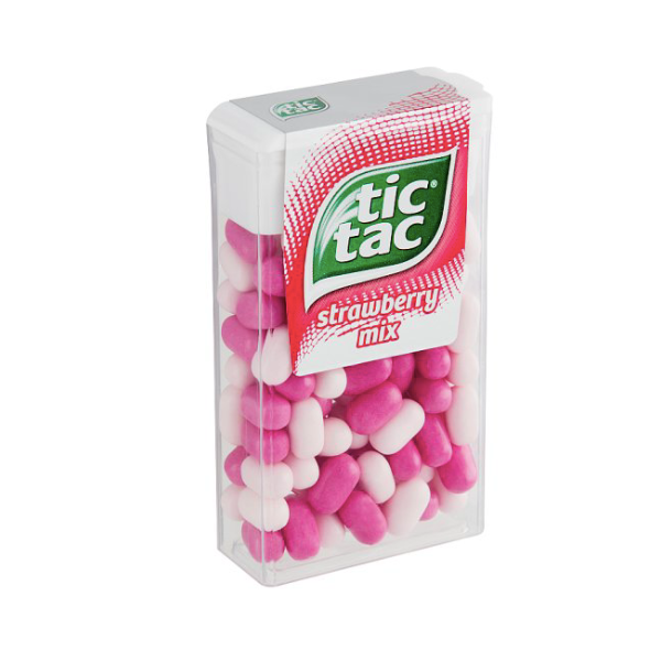 Tic Tac- Strawberry Mix Flavoured Mints 24 x 16g