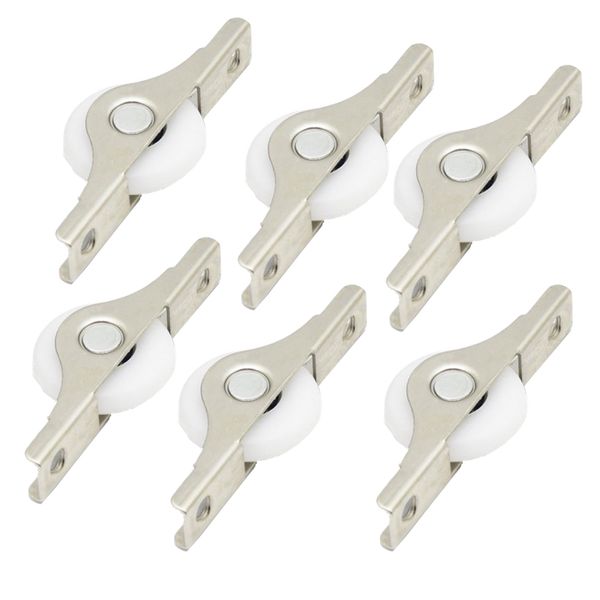 Tool DIY Sliding Windows &amp; Doors Roller Wheels Set of 6 - 11cm