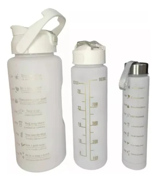 Set Of 3 Water Bottle