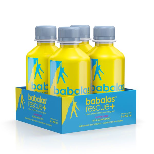 Babalas Rescue + - 4 x 200ml