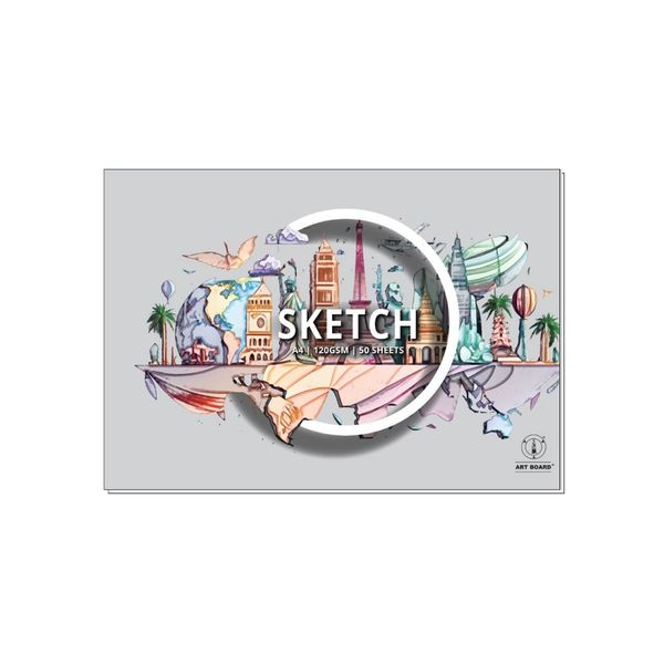 Art Board Sketch pad A4 120gsm 50 sheets