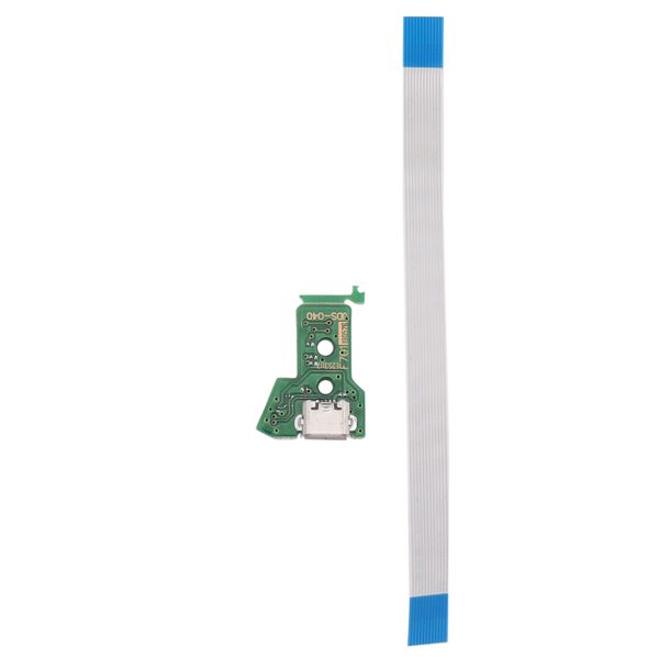 For PS4 Controller Micro-USB Charging Board JDS-040 12-Pin Cable Port
