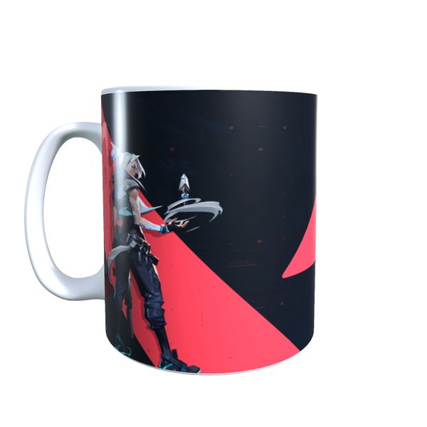 Agent Jett Blocks - Valorant Coffee Mug