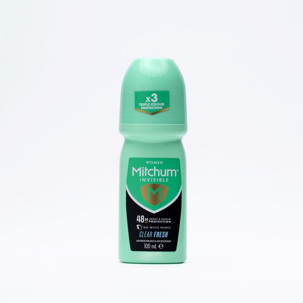 Mitchum Women Invisible Antiperspirant Roll-On Clear Fresh 100ml
