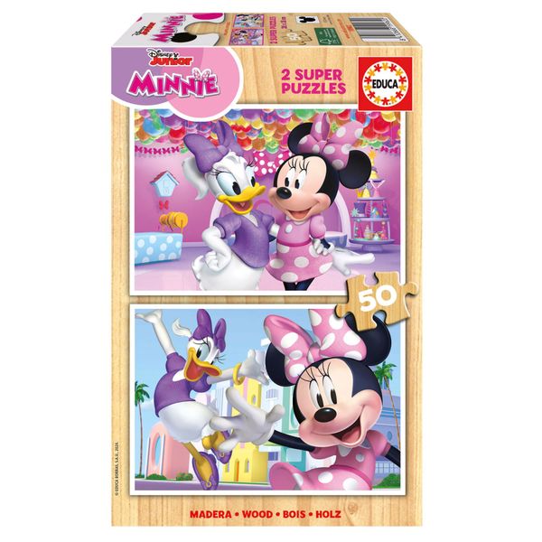 Educa Disney - Minnie Puzzles (2x50 Pieces)