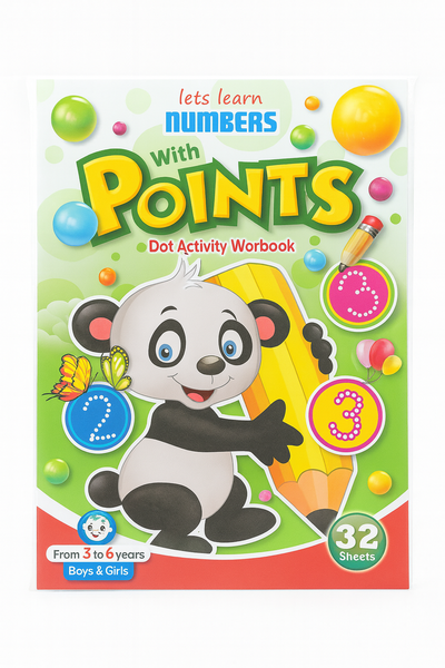 Lets Learn Numbers Coloring Book For Kids -32 Pages-12 x Coloring Books