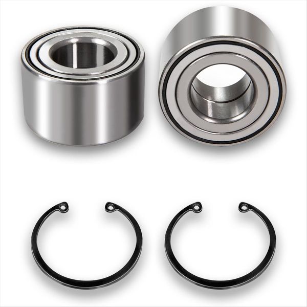 Front Heavy Duty Wheel Bearing Kit for Honda Rancher Compatible with None
