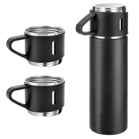 Thermal Stainless Steel Vacuum-Insulated Travel Flask,500ml Image