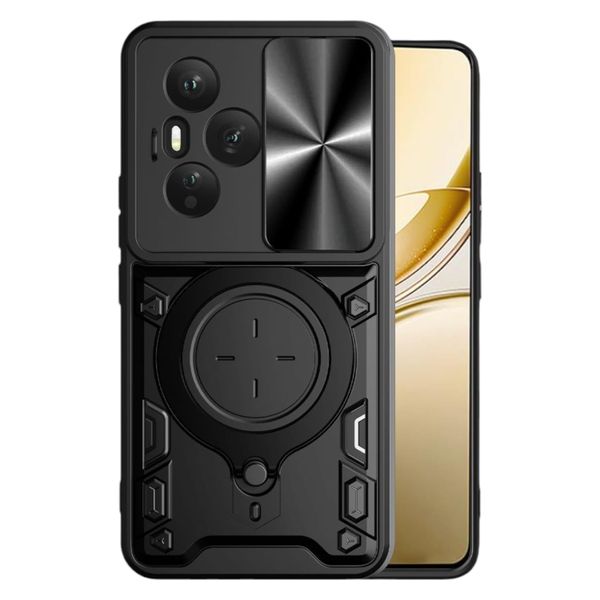 TC Sliding Magnetic Camera Protection Case Compatible with Honor 400 Lite