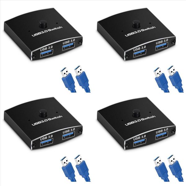 Usb 3 0 Switch Selector 5Gbps 2 In 1 Out Usb For Printer Keyboard