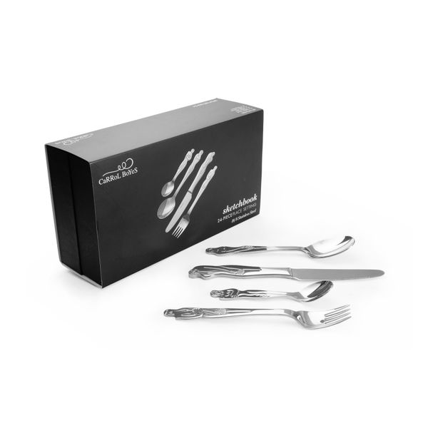 Carrol Boyes 24 Piece Cutlery Set - Sketchbook