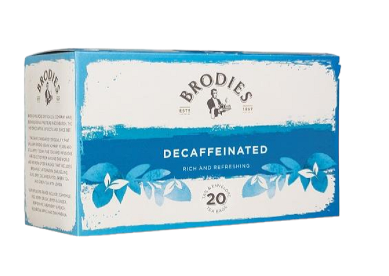 BRODIES - Decaffeinated Tea