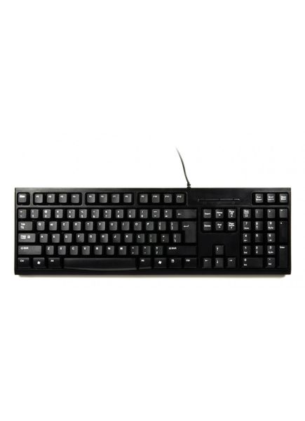 Port Budget Office Wired USB Keyboard Black