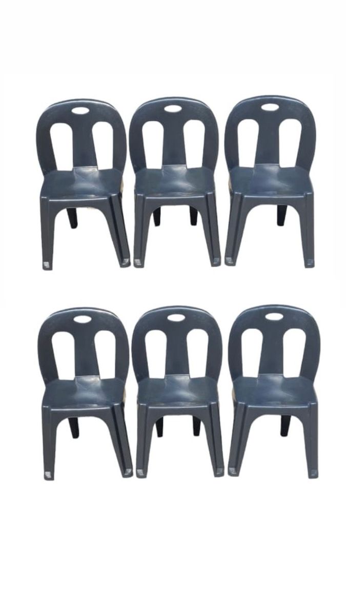 Heavy Duty Black Plastic Party Chair Set of 6 Shop Today. Get it