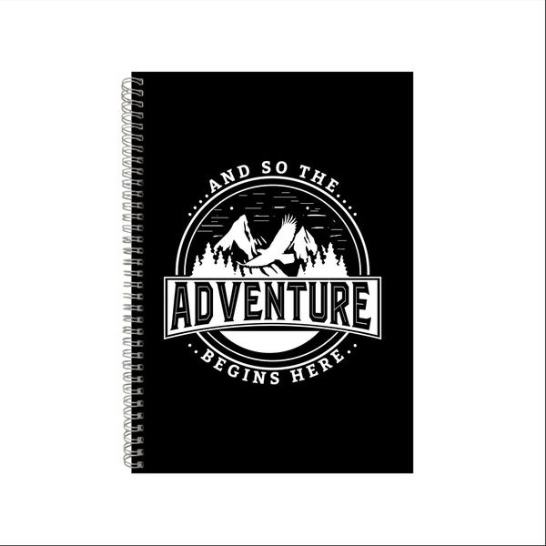 Adventure Notebook Outdoors Gift Idea Writing Book A4 Notepad Pad 22