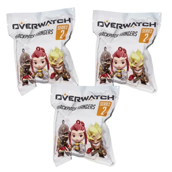 Overwatch Backpack Hangers Series 2 (3 Pack)