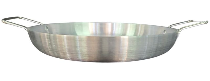 Paella Pan Aluminium With Handles - Cookware Essentials