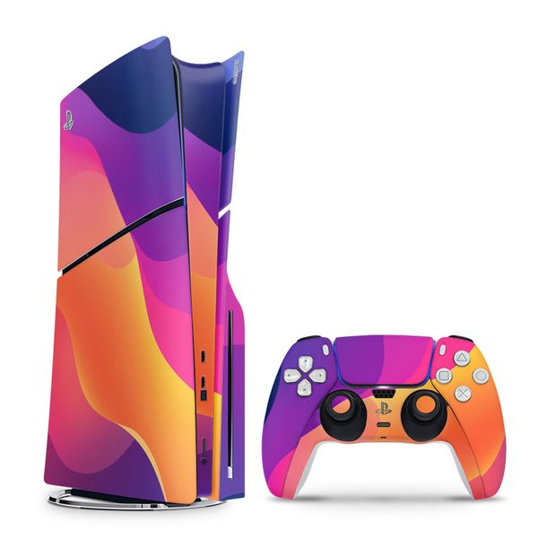 Vibrant Sunset Waves (Decal Only image