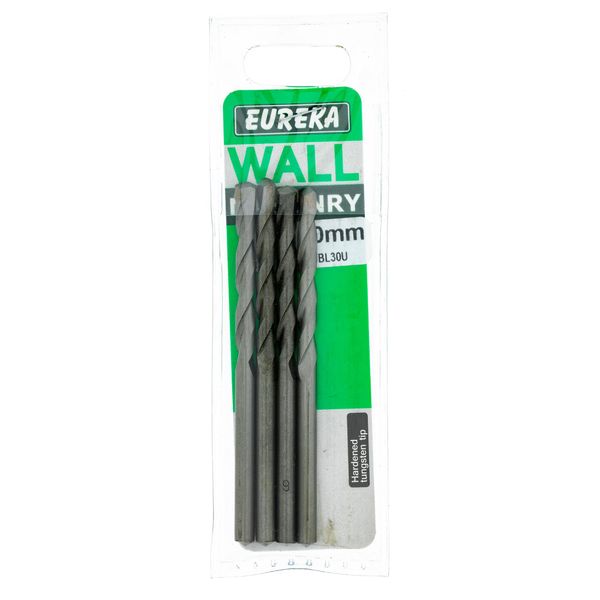 EUREKA DRILL BITS Masonry 6 x 100mm Q:4 for Masonry 4BL30U