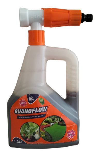 Protek Guanoflow 1.25L with Ready-to-Use Hose-End Sprayer
