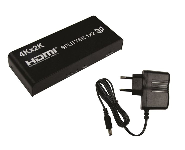 1 x 2 HDMI Splitter with Ultra HD 3D Compatibility (4k x 2k )