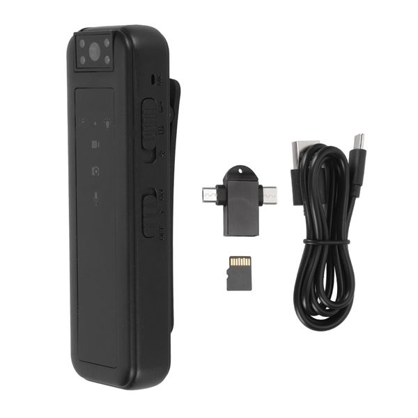 Portable Video Recorder HD 1080P Clip On Infrared Law Enforcement for Home