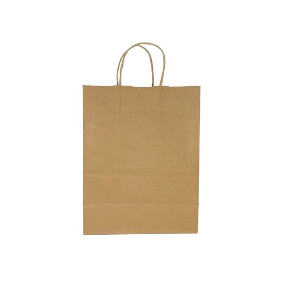 30-Packages Paper Bags with Handles - 21x11x27cm, Gift &amp; Takeaway Packaging