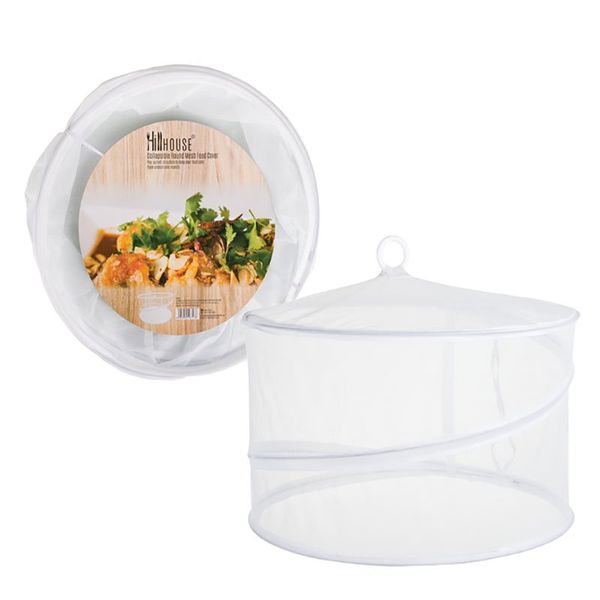 Bulk Pack x 2 Collapsible Round Food Cover 36x19cm