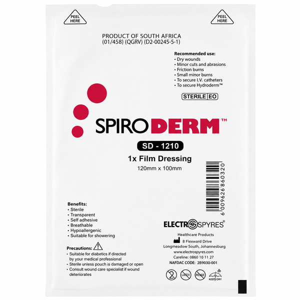 Spiroderm Butterfly Dressing 120 x 100mm x4